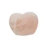 Lemuria Store Pink / Purple Rose Quartz Large Heart In Pink/purple