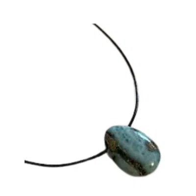 Lemuria Store Women's Blue Larimar Pendant Necklace