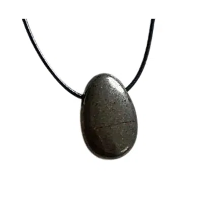 Lemuria Store Women's Gold Pyrite Pendant Necklace