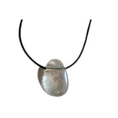 Lemuria Store Women's Neutrals Clear Quartz Pendant