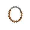 Lemuria Store Women's Neutrals / Grey Aquamarine Palo Santo Bracelet In Gray