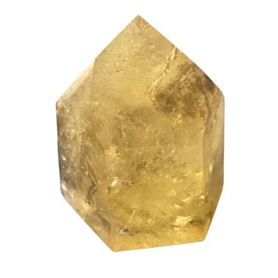 Lemuria Store Yellow / Orange Citrine Point In Yellow/orange