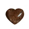 Lemuria Store Yellow / Orange Golden Healer Heart 100g In Yellow/orange