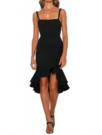 Lena All That Class Midi Dress In Black