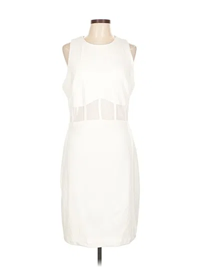 Pre-owned Lena Cocktail Dress In White