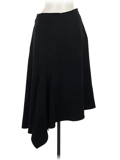 Pre-owned Lena Gabrielle Formal Skirt In Black