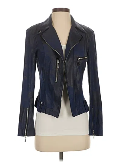 Pre-owned Lena Gabrielle Jacket In Blue