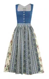Lena Hoschek Agnes Linen Dirndl In Multi