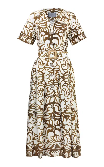 Lena Hoschek Cannes Midi Dress In Multi