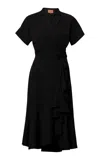 Lena Hoschek Carolina Wrap Dress In Black
