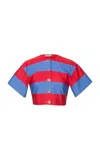 Lena Hoschek Festa Striped Cotton Blouse