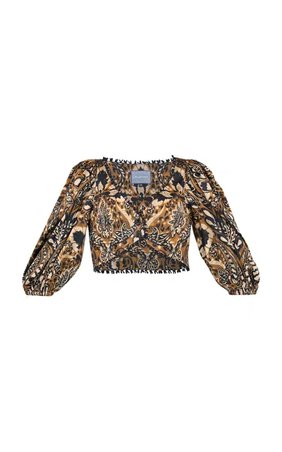 Lena Hoschek Fátima Blouse In Print