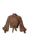 Lena Hoschek Girl Gone Wild Top In Animal