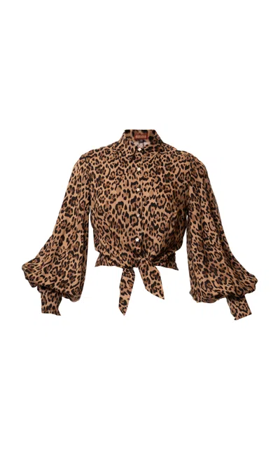 Lena Hoschek Girl Gone Wild Top In Animal