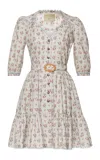 Lena Hoschek Ida Printed Cotton Mini Dress In Multi
