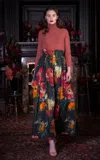 Lena Hoschek Lord Turtleneck Wool Top In Pink