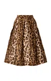 Lena Hoschek Rebel Animal Printed Skirt