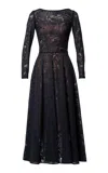 Lena Hoschek Yours Truly Lace Dress In Black