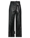Lena Lumelsky Woman Pants Black Size 2 Lambskin In Black