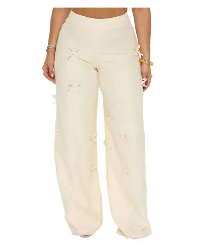 Lena Rosalind Top In Cream In Neutral