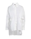 Lenalumelsky Woman Shirt White Size 4 Cotton In White