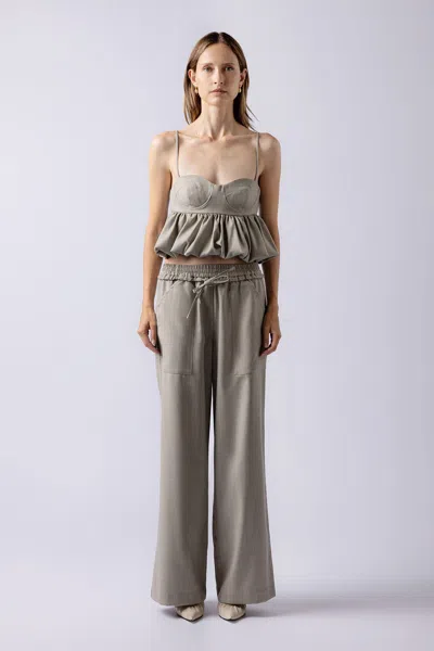 Lendrop Studios Women's Grey Kairi Bodice In Gray