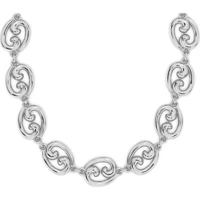 Leni James The Fibonacci Link Necklace In Red