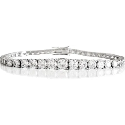 Leni James The Jaimie Graduated Tennis Bracelet In Metallic