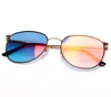Lennon 10 C3 (royal Two Tone Multi Flash Flat Lens) In Gold