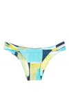 Lenny Niemeyer Abstract-pattern Print Bikini Bottoms In Multicolour