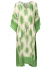 Lenny Niemeyer Abstract-print Beach Cover-up In Green