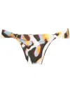 Lenny Niemeyer Abstract-print Bikini Bottoms In Neutrals