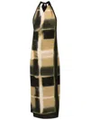 Lenny Niemeyer Abstract-print Silk Beach Dress In Multicolour