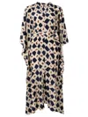 Lenny Niemeyer Abstract-print Silk Dress In Neutrals