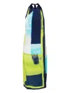 Lenny Niemeyer Abstract-print Wraparound Midi Dress In Green