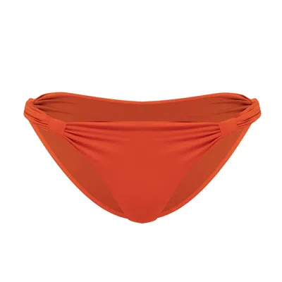 Lenny Niemeyer Adjustable Bikini Bottom Mars In Red