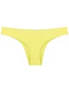 Lenny Niemeyer Athletic Ribbed Bikini Bottoms In Green