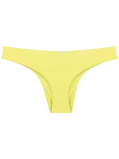 Lenny Niemeyer Athletic Ribbed Bikini Bottoms In Green