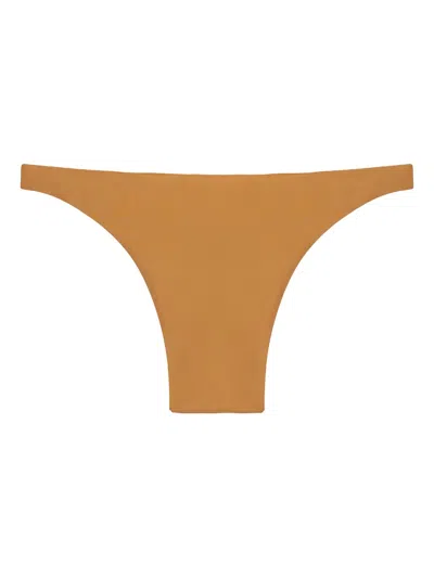 Lenny Niemeyer Beaded-side Bikini Bottom In Brown