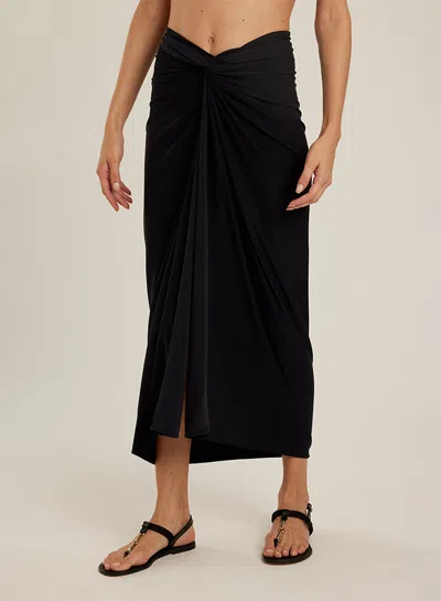 Lenny Niemeyer Bio Knot Touch Sarong Black