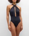 LENNY NIEMEYER BIO LOOP CHAIN ONE-PIECE SWIMSUIT