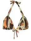 Lenny Niemeyer Caju Triangle-cup Bikini Top In Multicolour