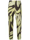 Lenny Niemeyer Camouflage-print Slim-fit Trousers In Green