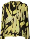 Lenny Niemeyer Camouflage-print Two-pocket Hoodie In Green