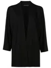 Lenny Niemeyer Chirs Open-front Kimono In Black