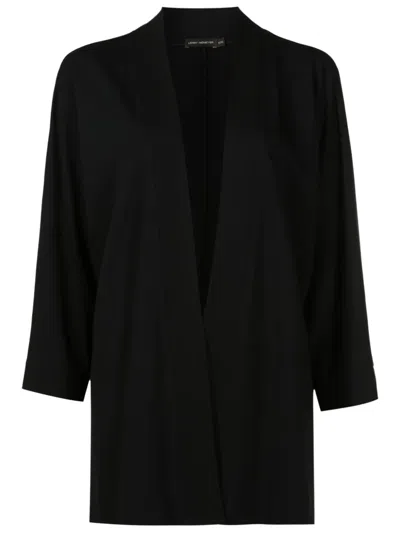 Lenny Niemeyer Chirs Open-front Kimono In Black