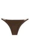 Lenny Niemeyer Classic Bikini Bottoms In Brown