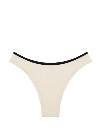 Lenny Niemeyer Contrast-band Bikini Bottom In Multi