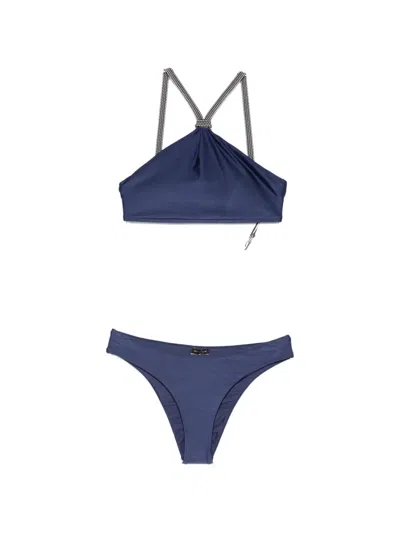 Lenny Niemeyer Cordon Bikini In Blue