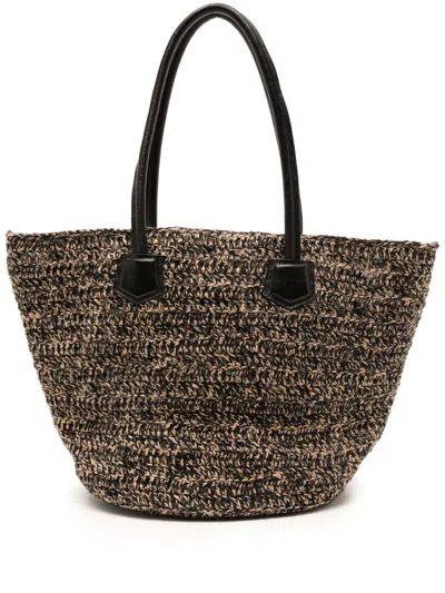 Lenny Niemeyer Cotton Tote Bag In Black